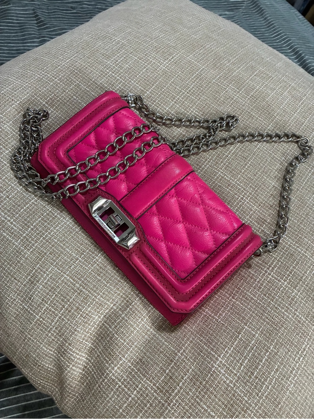 Rebecca MINKOFF Pink Quilted mini